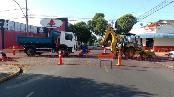 Obras de setorização da GS Inima SAMAR avançam na região central de Araçatuba