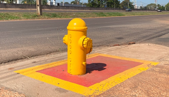 GS Inima SAMAR instala novos hidrantes em parceria com o Corpo de Bombeiros de Araçatuba